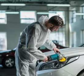 Koplamp Polijsten en Bescherming