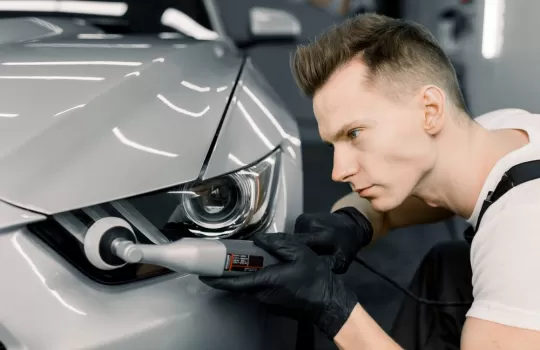 Koplamp Polijsten En Bescherming 1